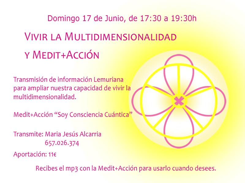 VIVIR LA MULTIDIMENSIONALIDAD - SER CONSCIENCIA CUANTICA