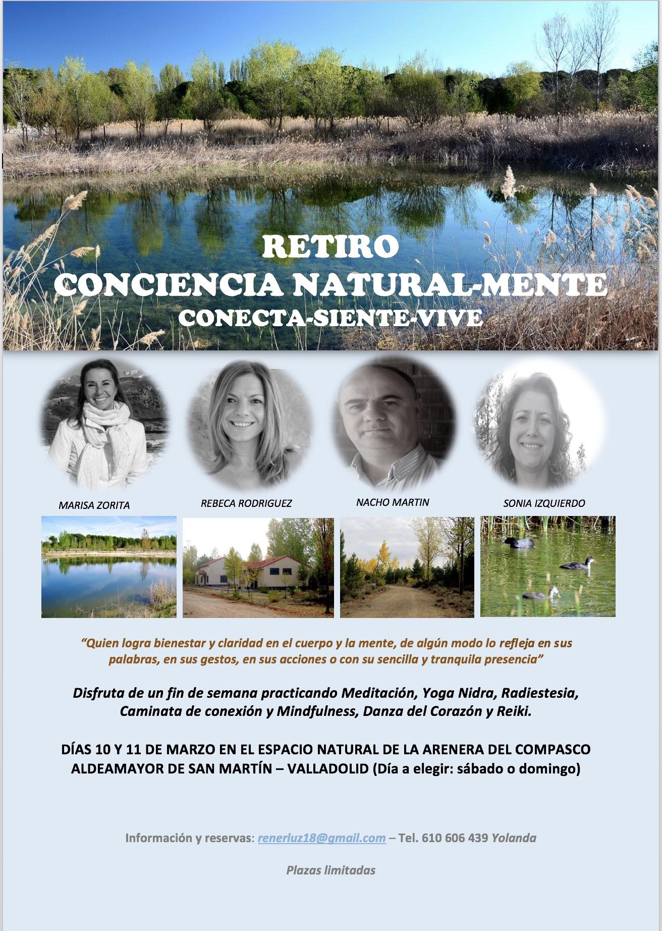 Retiro de un día. Conciencia Natural-mente