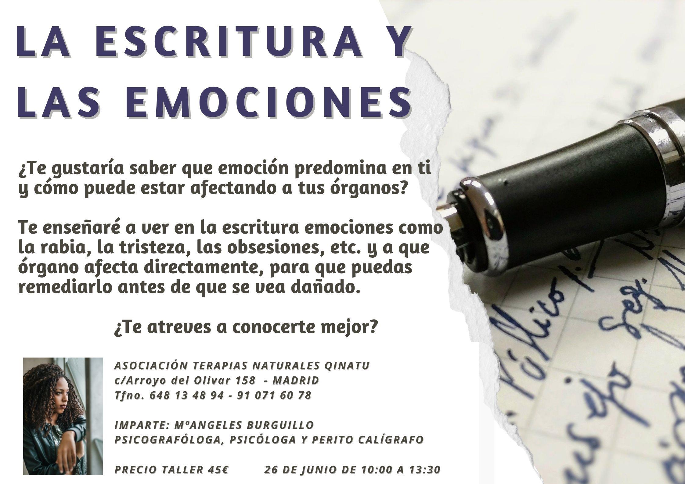 LA ESCRITURA Y LAS EMOCIONES