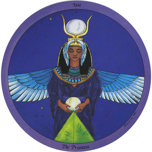 La Luna Llena con la Diosa Isis