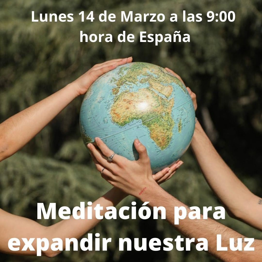 Meditación Guiada On Line para anclar y expandir nuestra Luz
