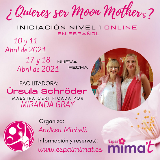 ¿Quieres ser Moon Mother® certificada?