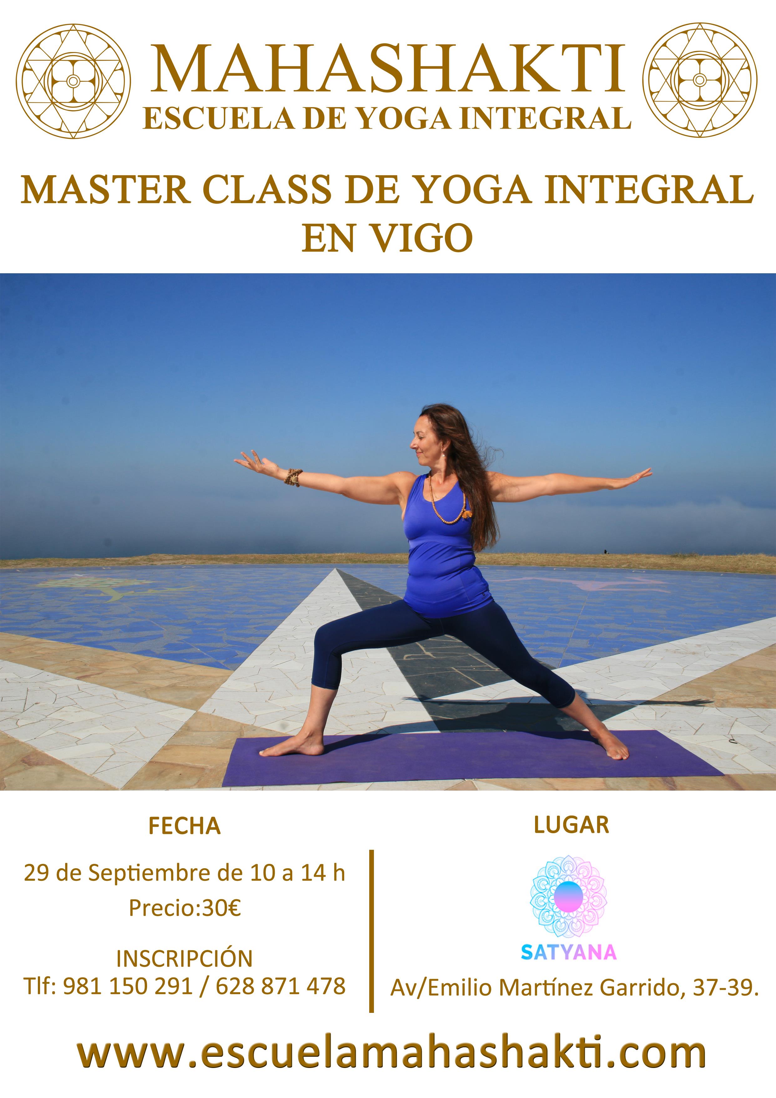 Master Class de Yoga Integral en Vigo