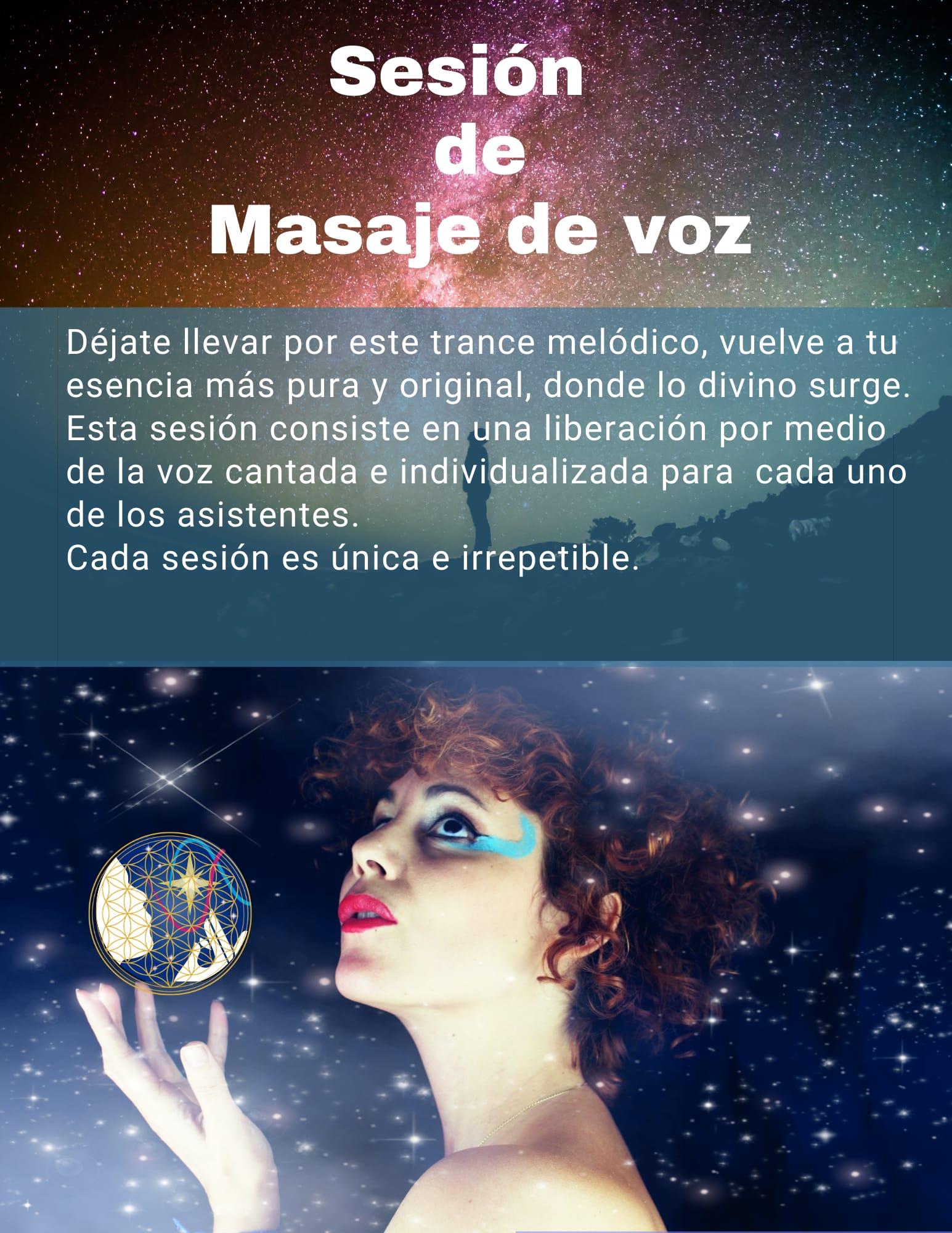 SESIÓN COLECTIVA DE MASAJE DE VOZ