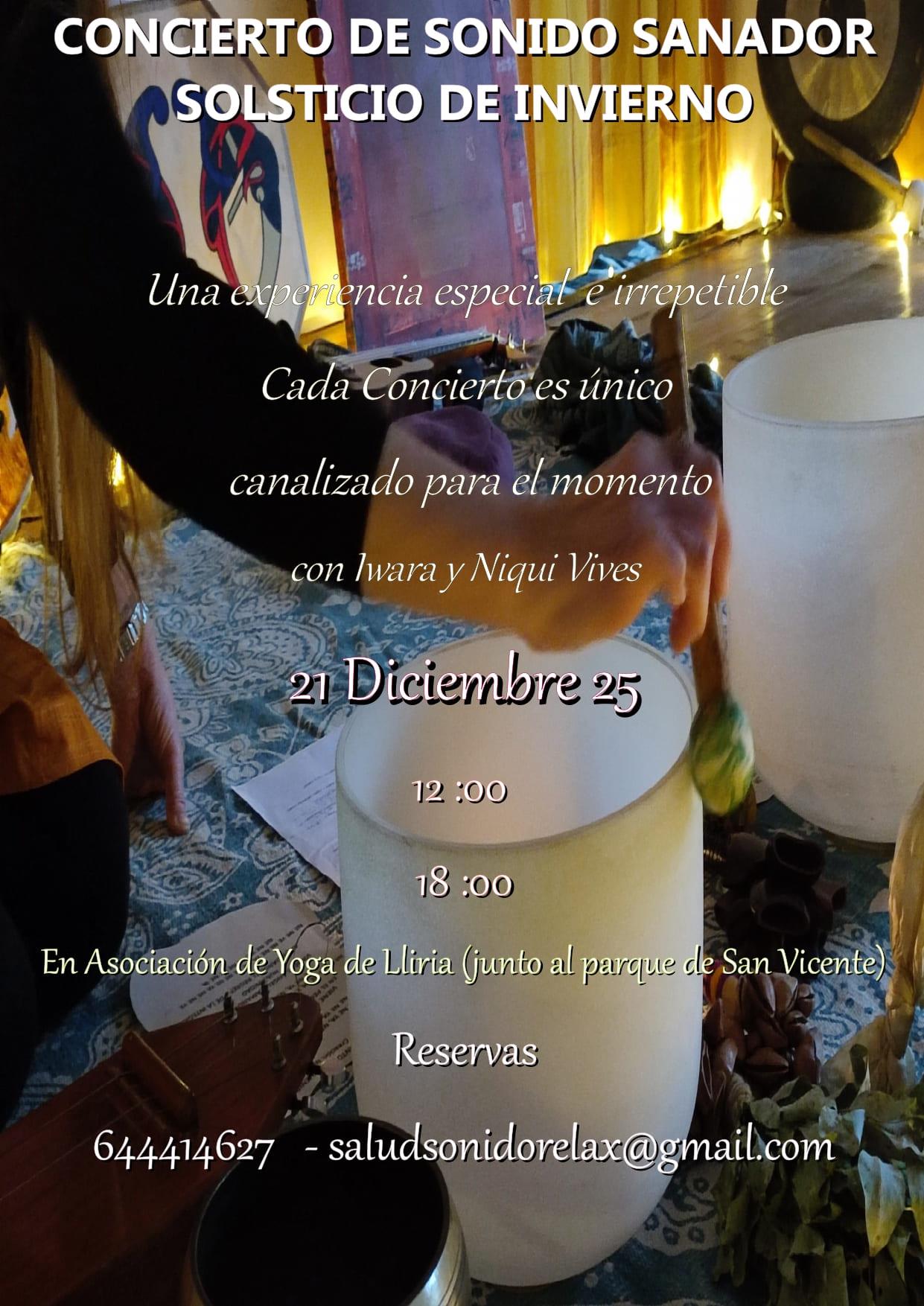 Concierto de Sonido Sanador -Solsticio de Invierno
