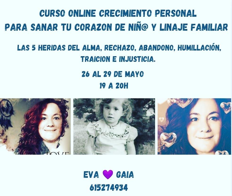 Cre. personal sanando a tu corazón de niñ@ y las 5 heridas familiar