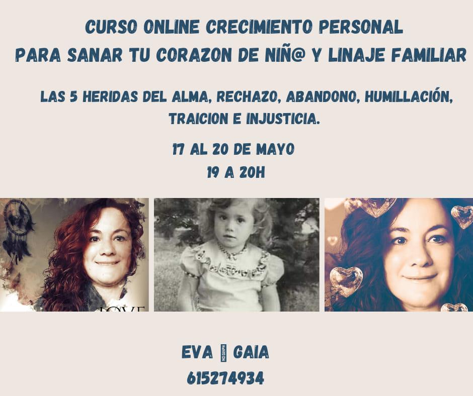 Cre. personal sanando a tu corazón de niñ@ y las 5 heridas familiar
