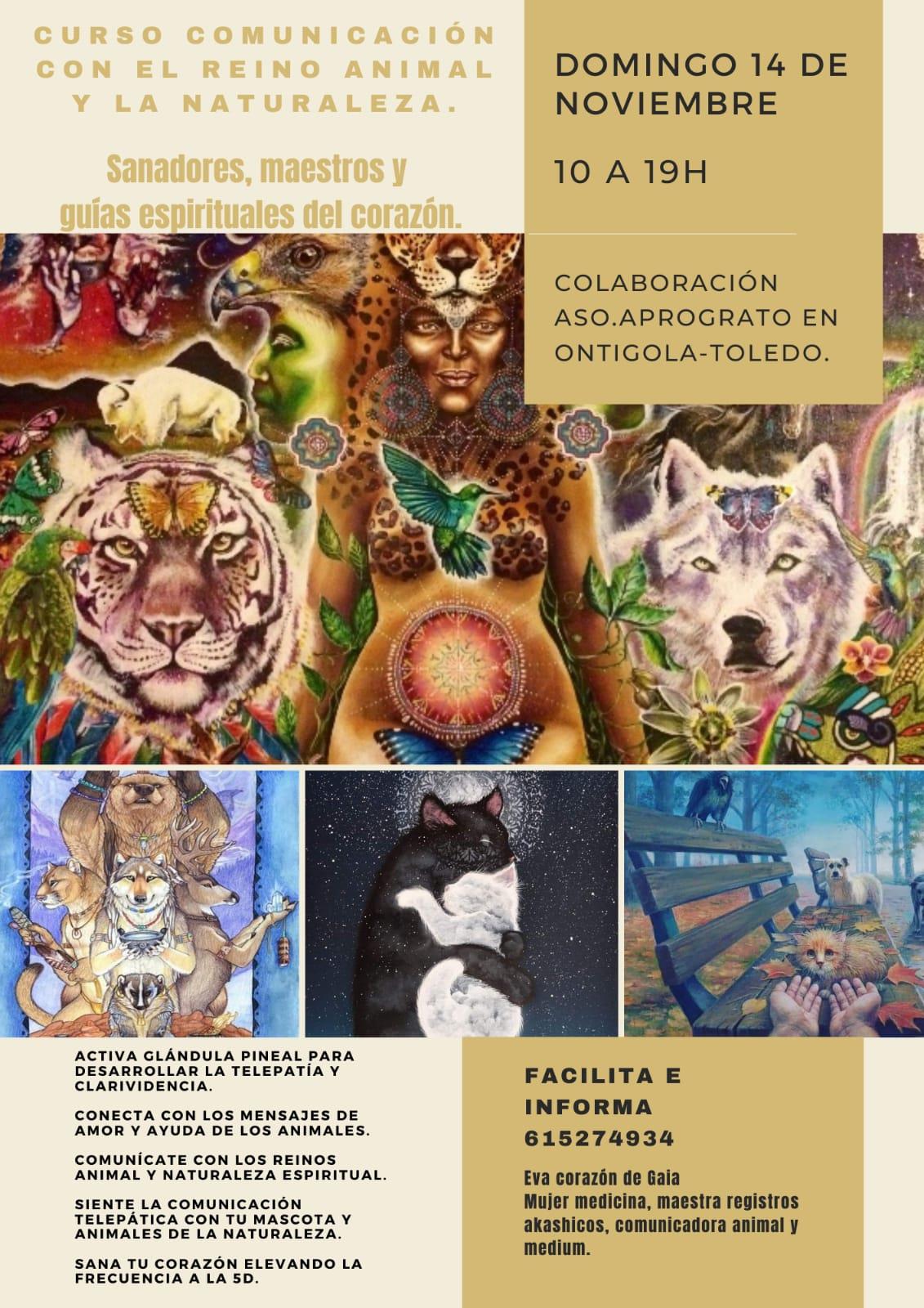 CURSO COMUNICACION CON EL REINO ANIMAL Y LA NATURALEZA ESPIRITUAL