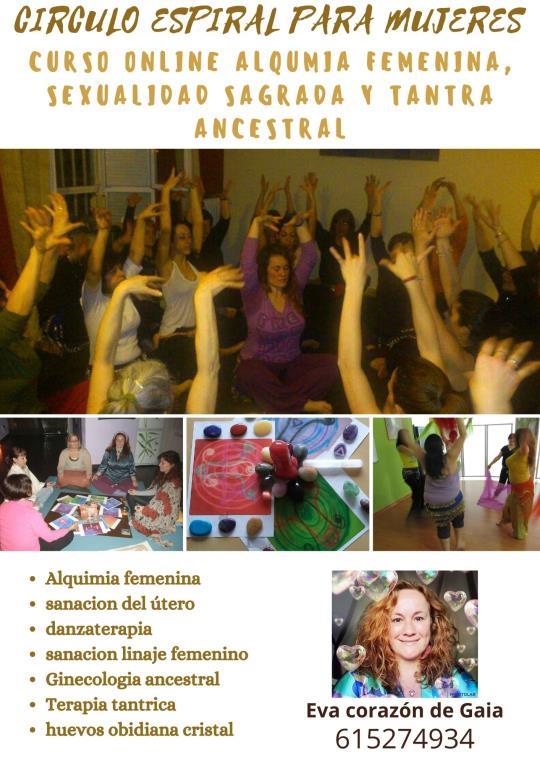 Curso sexualidad sagrada, terapia tantrica y alquimia femenina