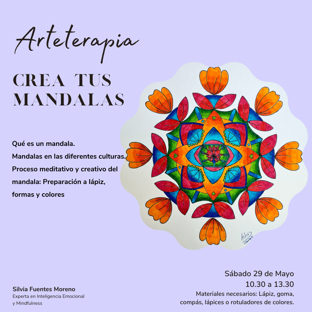 ARTETERAPIA: CREA TUS MANDALAS Y SANA TU MENTE