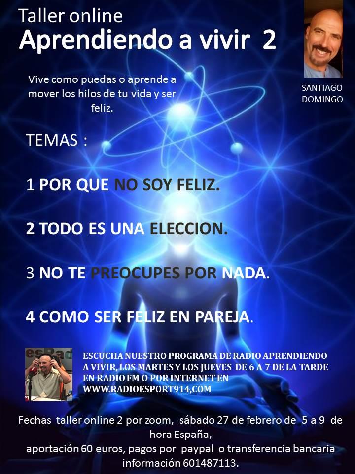 TALLER: APRENDIENDO A VIVIR 2