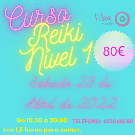 CURSO REIKI NIVEL I PRESENCIAL
