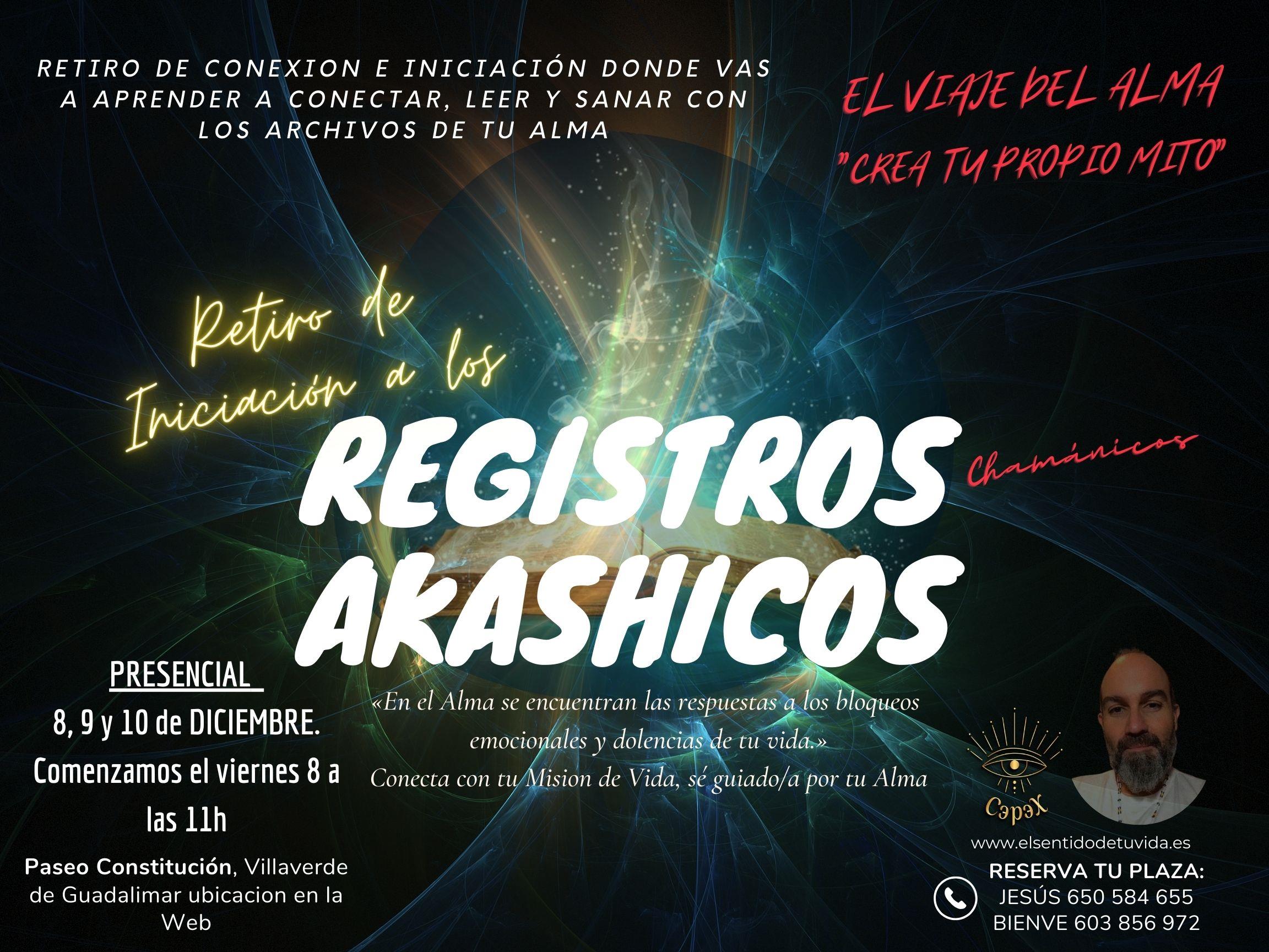 Retiro Iniciación a los REGISTROS AKASHICOS nivel 1