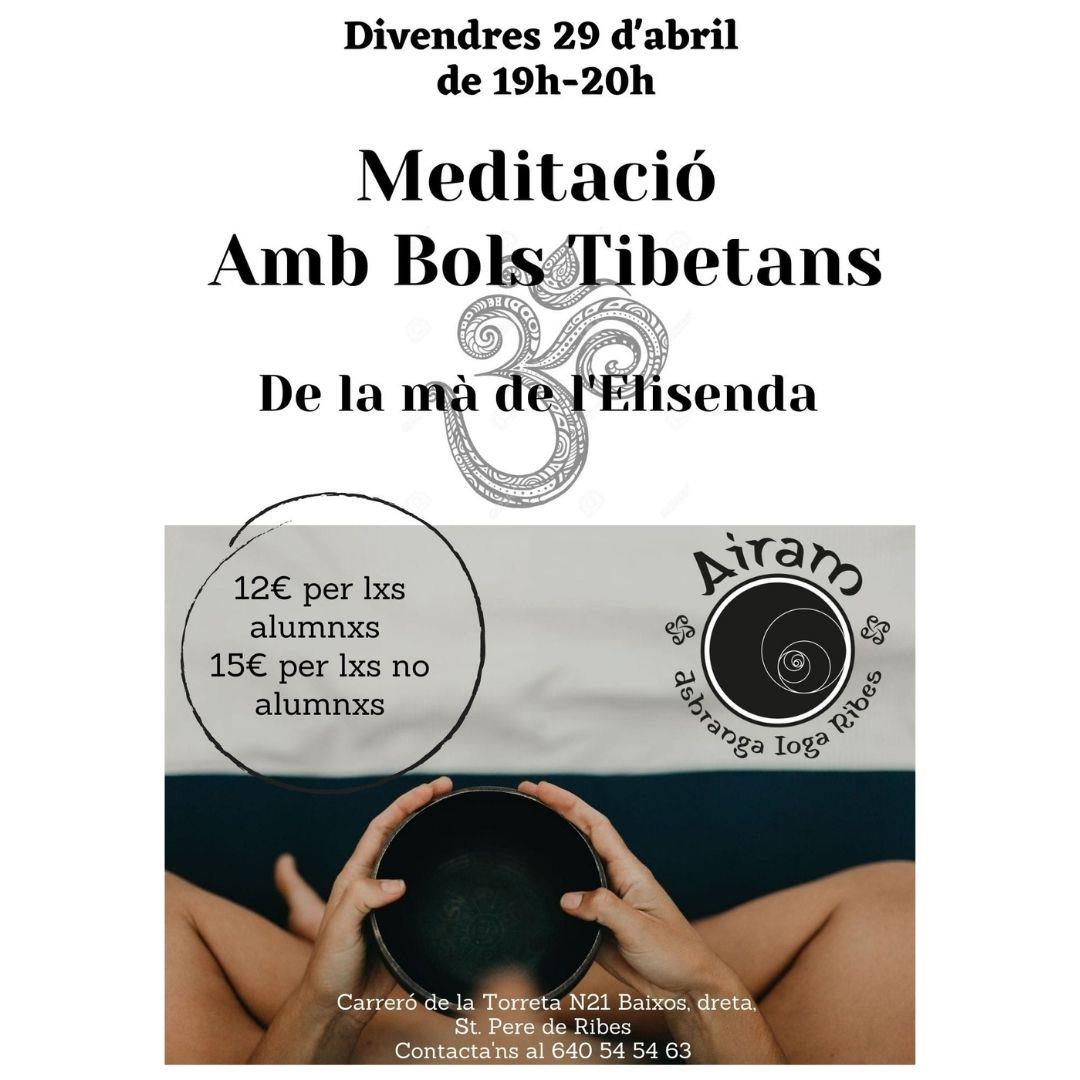 Meditación con cuencos tibetanos