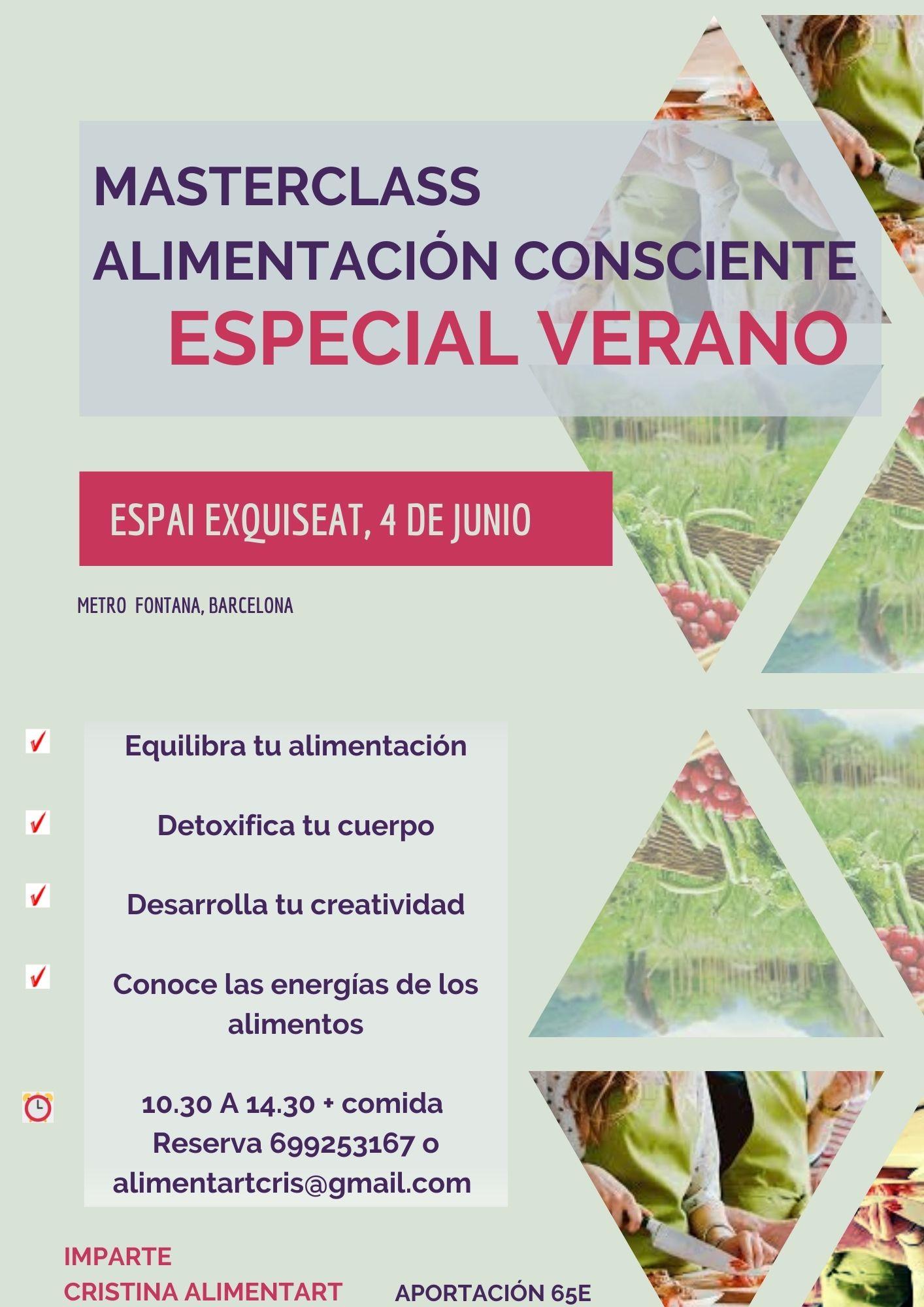 Alimentación Consciente ESPECIAL VERANO
