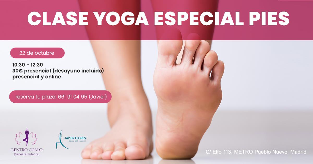Clase de Yoga Especial Pies