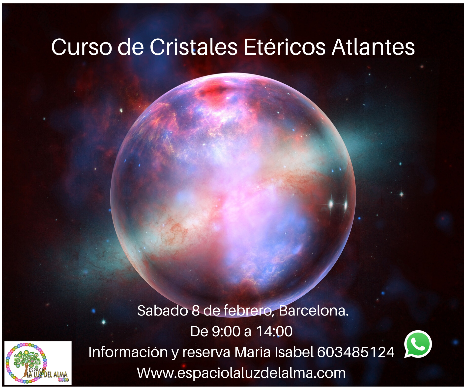 Curso de cristales estéricos atlantes
