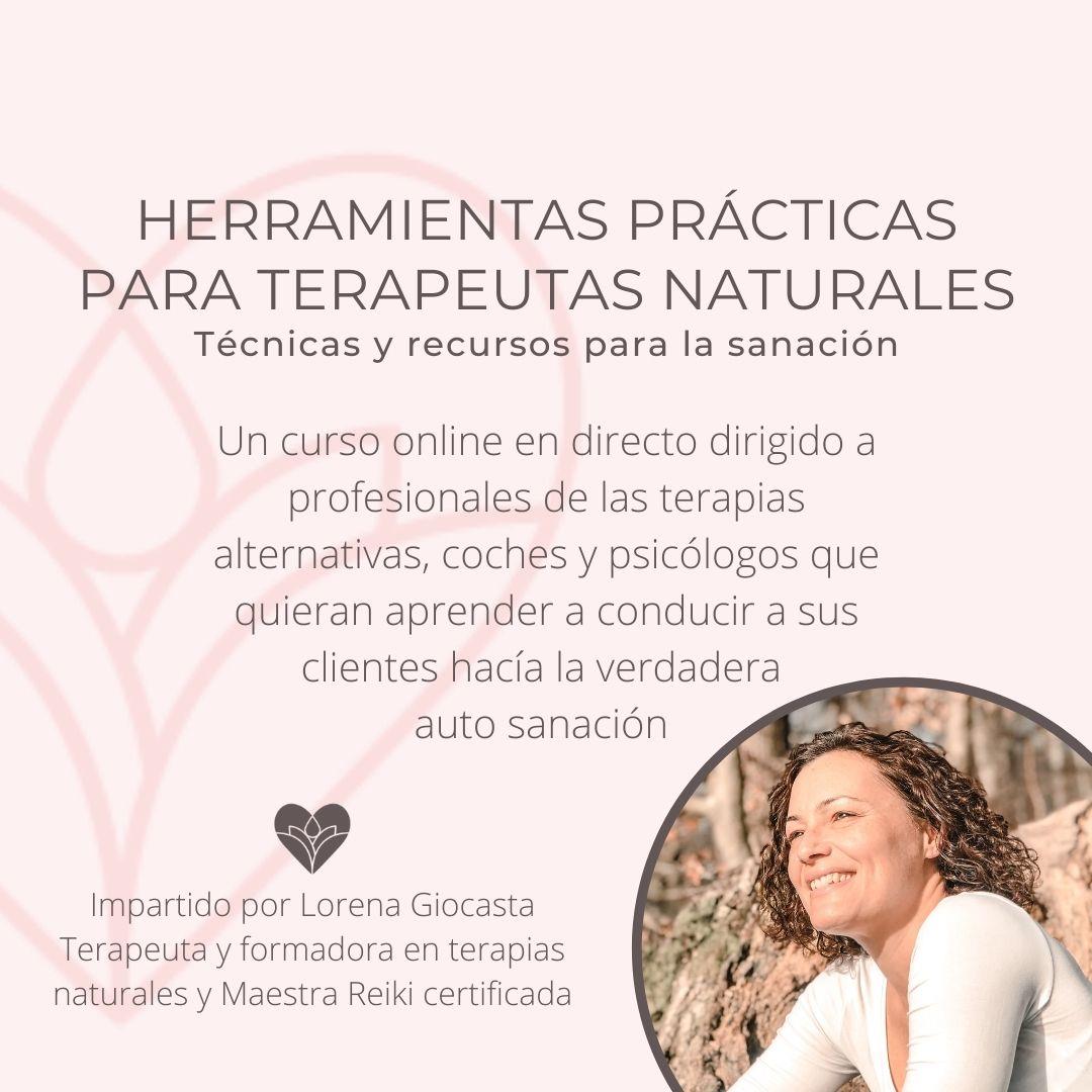 Curso online de herramientas prácticas para terapeutas naturales