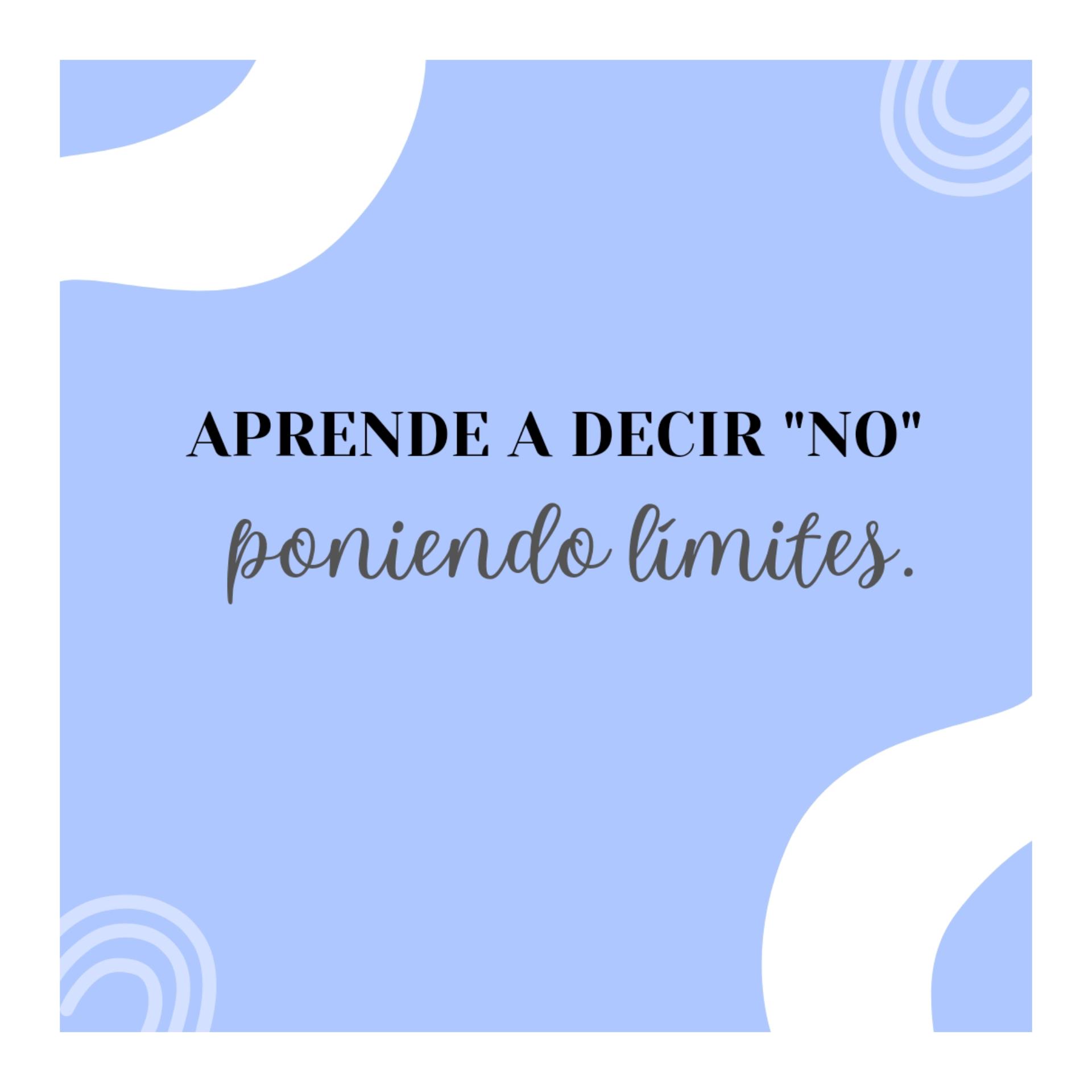 TALLER "APRENDE A PONER LÍMITES"
