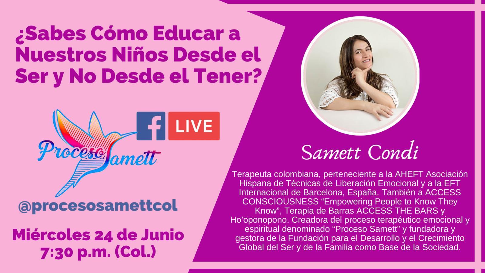 ¿Cómo Educar a Nuestros Niños Desde el Ser y No Desde el Tener?