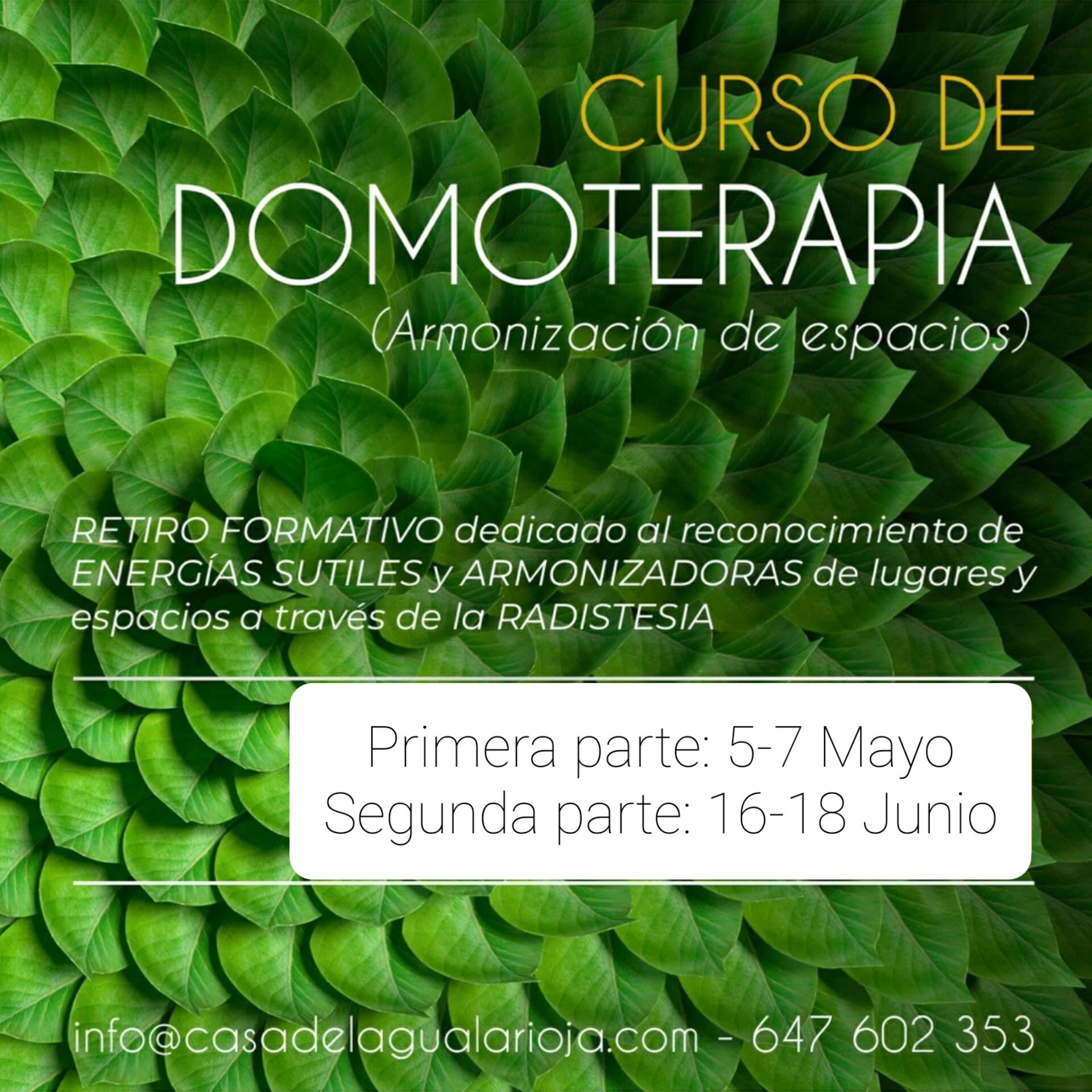 CURSO DE DOMOTERAPIA. ARMONIZACIÓN DE ESPACIOS
