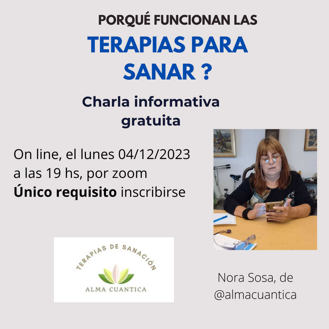 ¿Cómo y porqué funcionan las terapias para sanar?
