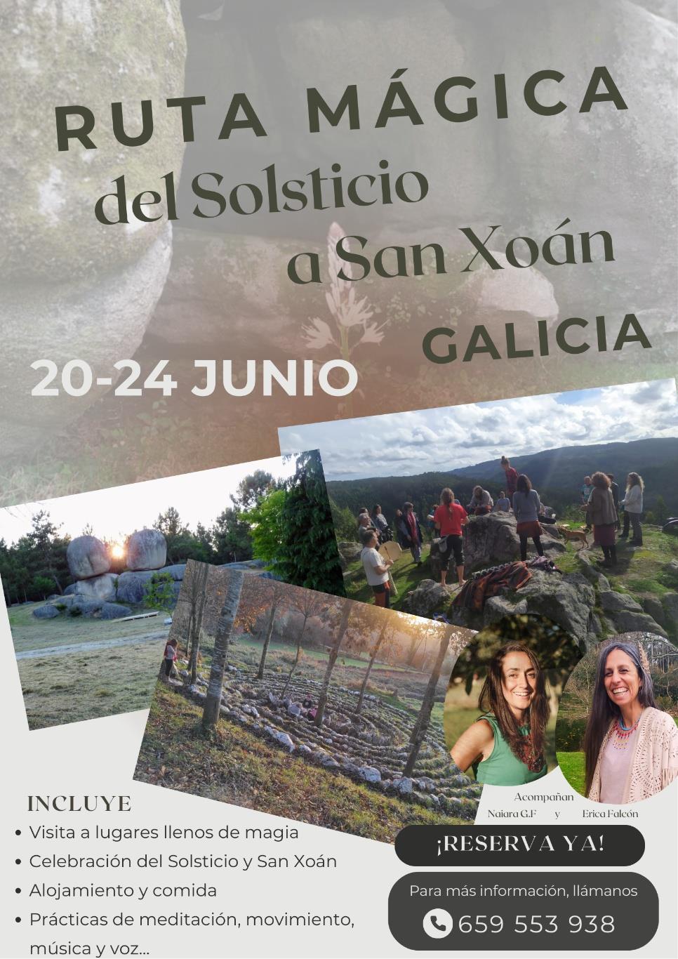 Ruta Mágica del Solsticio a San Xoan en Galicia