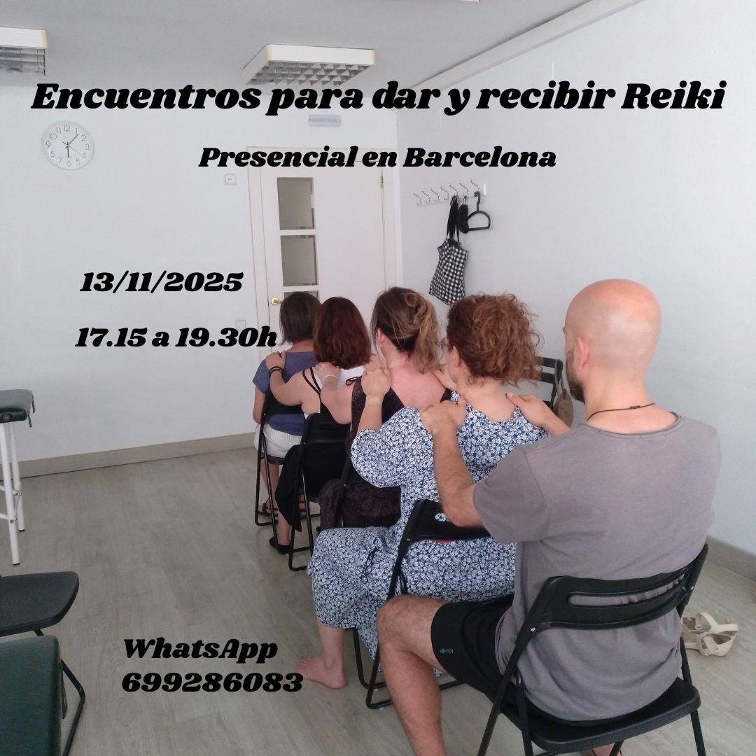 Encuentros para dar y recibir Reiki