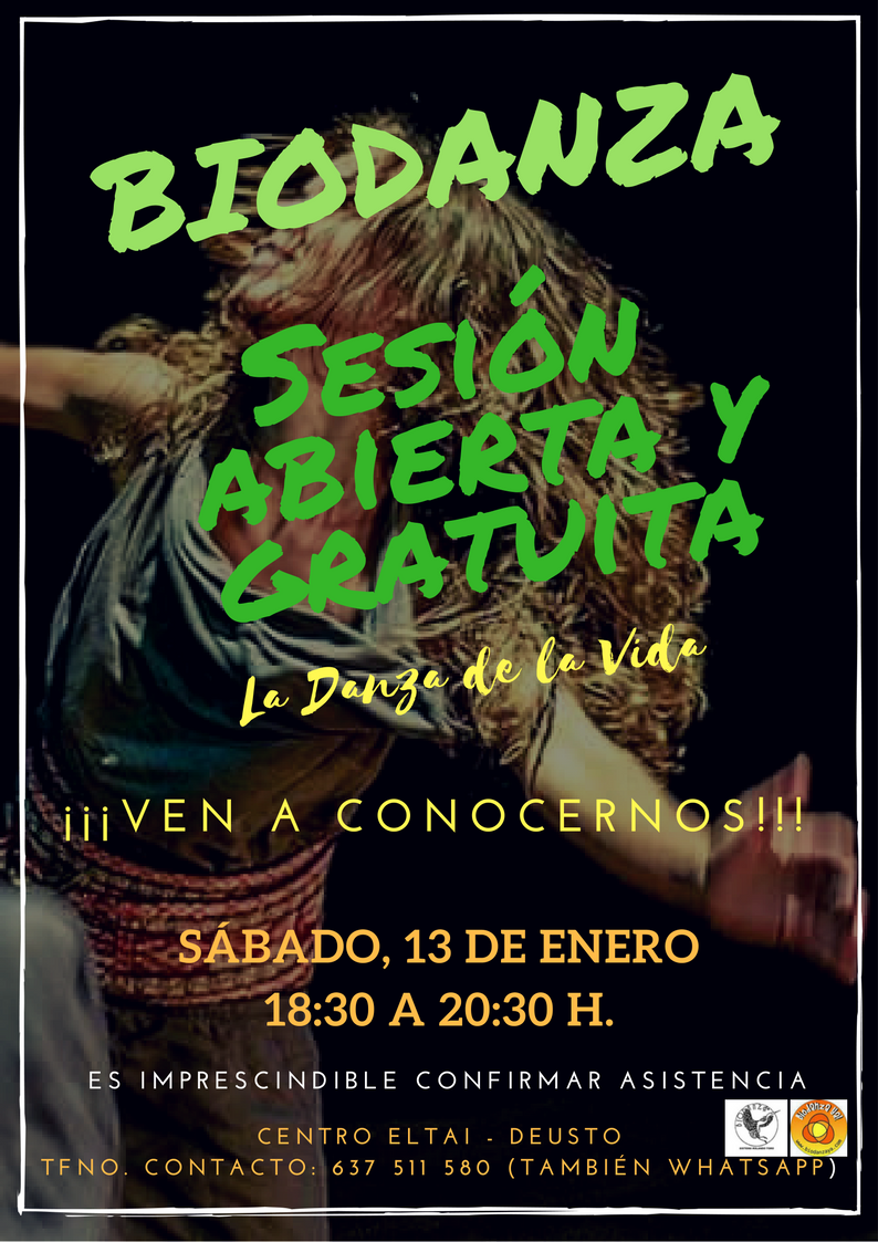 Sesión abierta de Biodanza