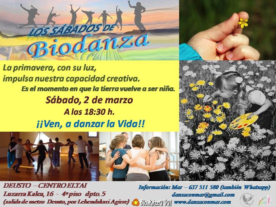 Los sábados de Biodanza