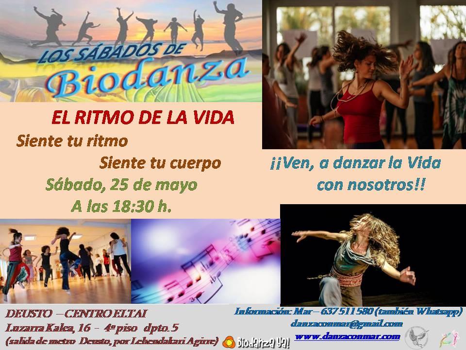 Los sábados de Biodanza: El ritmo de la vida