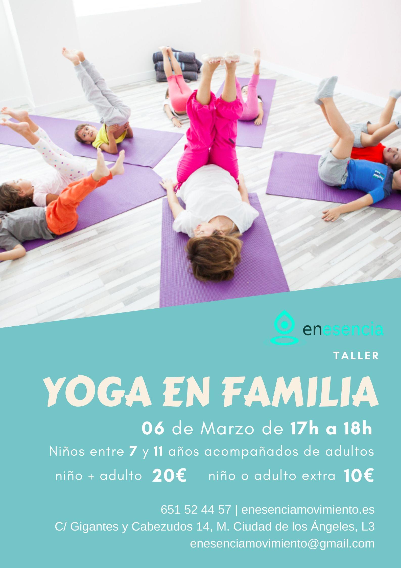 Taller de Yoga en Familia
