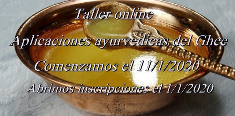 Aplicaciones ayurveda del Ghee