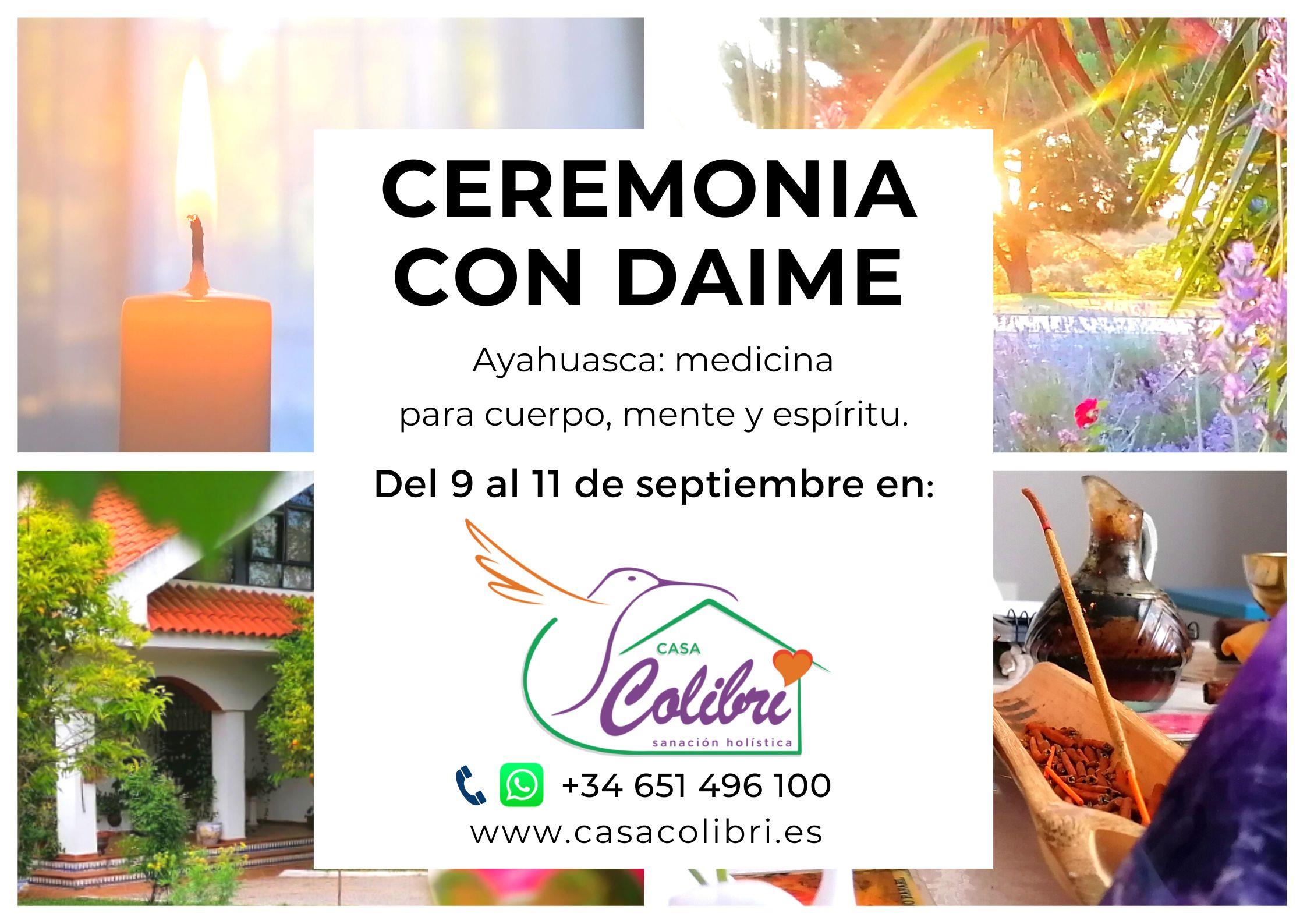 Ceremonia con Daime: Ayahuasca, medicina para cuerpo, mente y espíritu