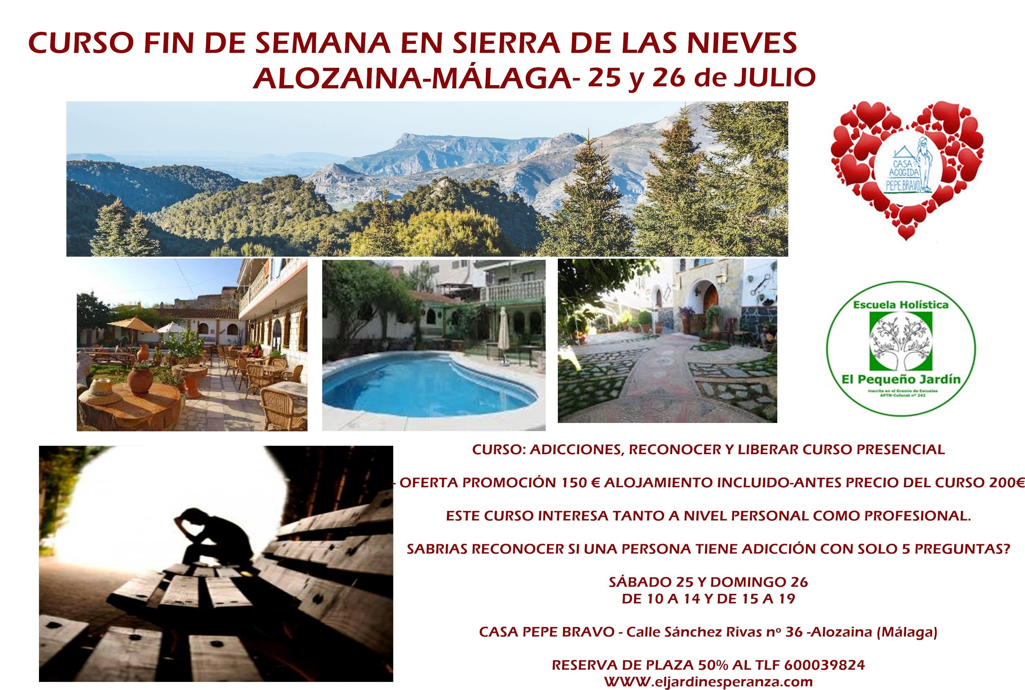 RETIRO/CURSO: ADICCIONES, RECONOCER Y LIBERAR, PRESENCIAL