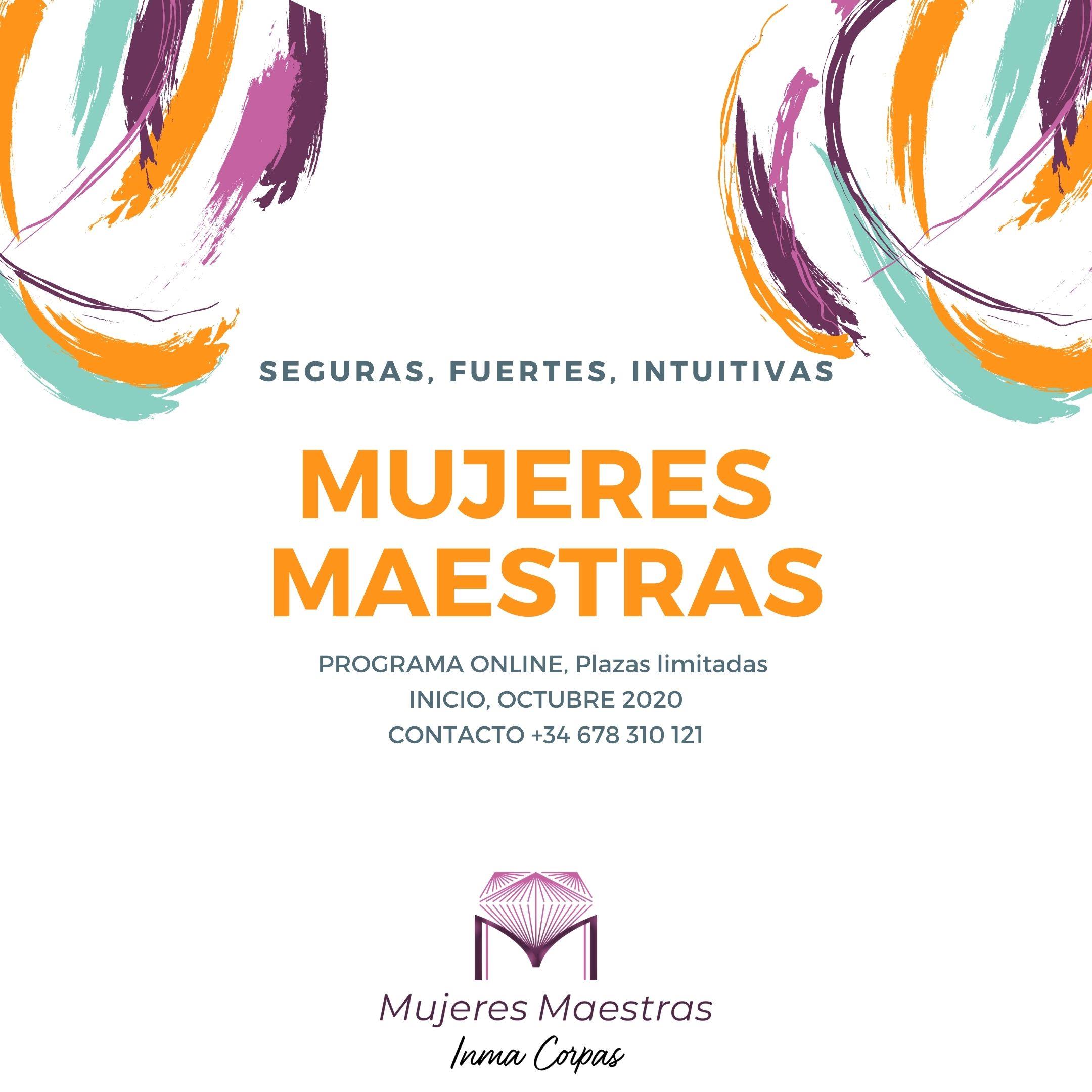PROGRAMA "MUJERES MAESTRAS"