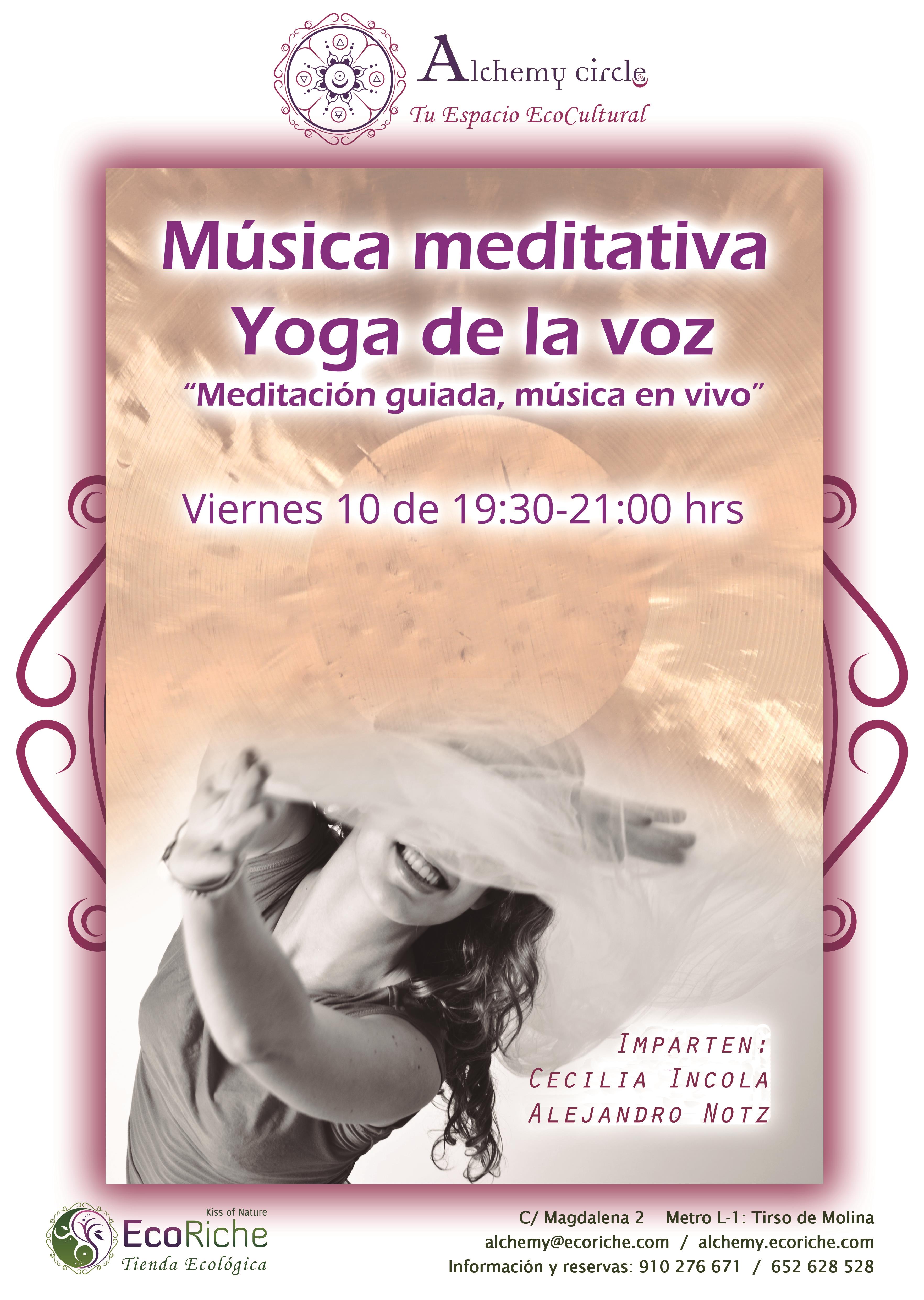 Yoga de la Voz y Baño de Gong