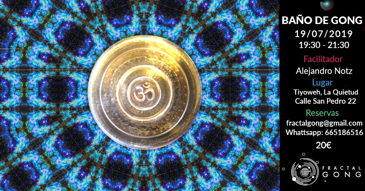 Baño de Gong con Alejandro Notz