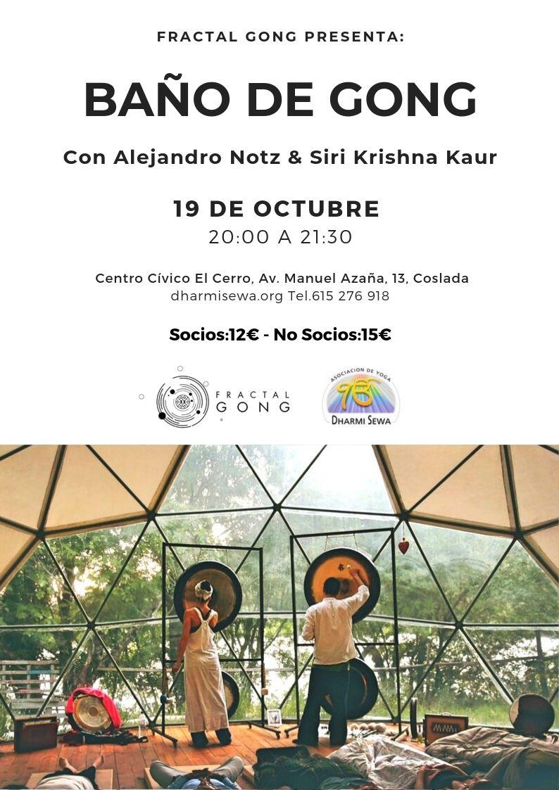 Baño de Gong con Alejandro Notz & Siri Krishna Kaur