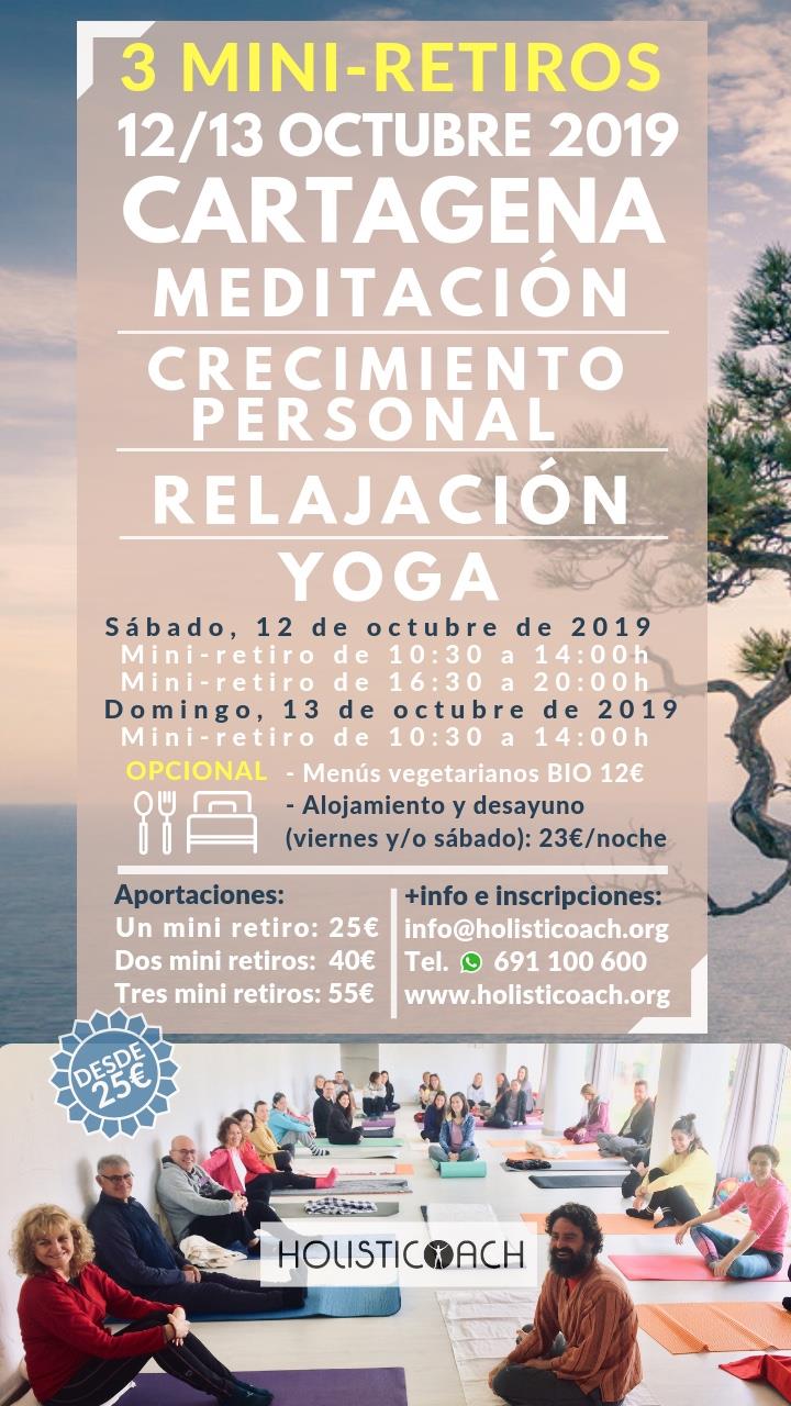 Retiros de Meditación de fin de semana en Cartagena