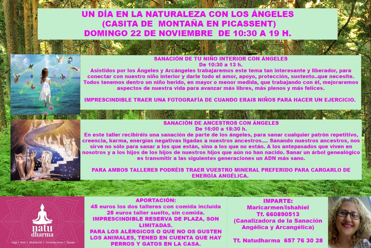 UN DÍA EN LA NATURALEZA CON LOS ÁNGELES