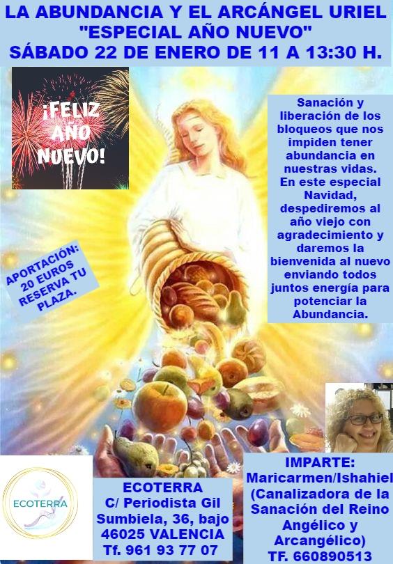 LA  ABUNDANCIA Y EL ARCÁNGEL URIEL "ESPECIAL AÑO NUEVO"