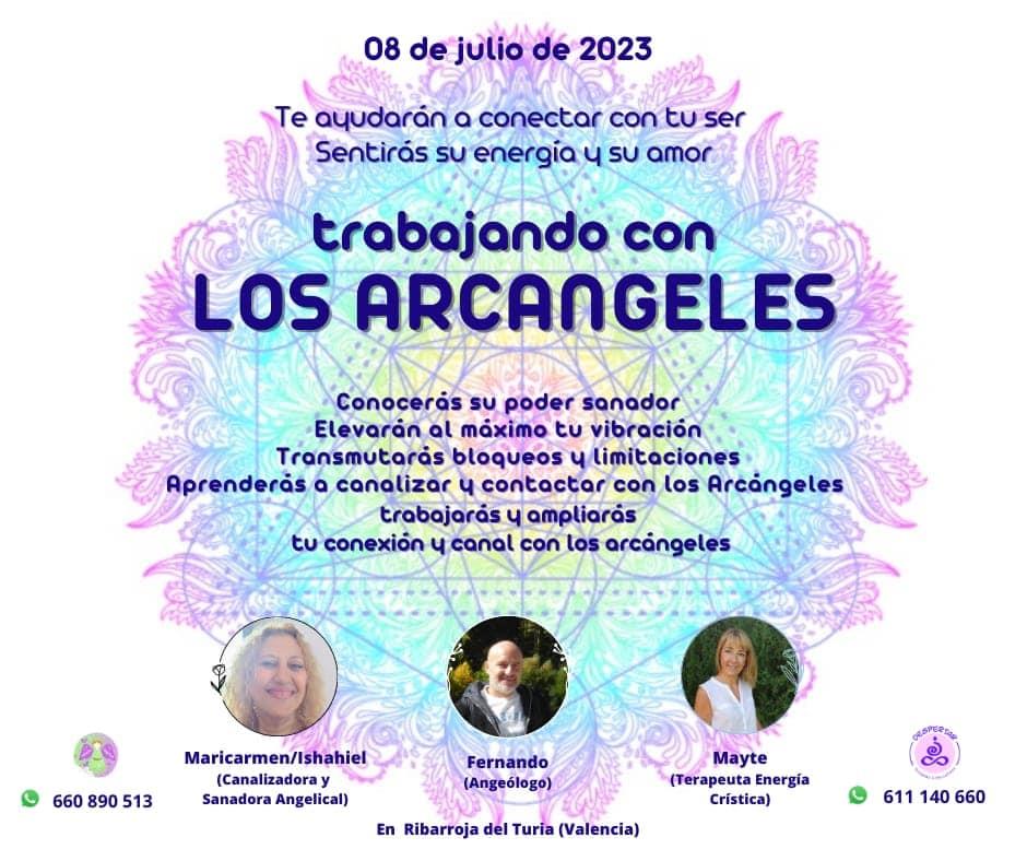TRABAJANDO CON LOS ARCÁNGELES