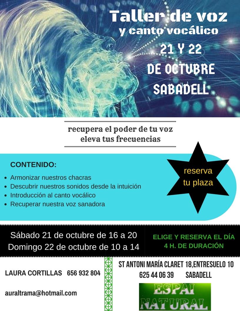 taller de voz