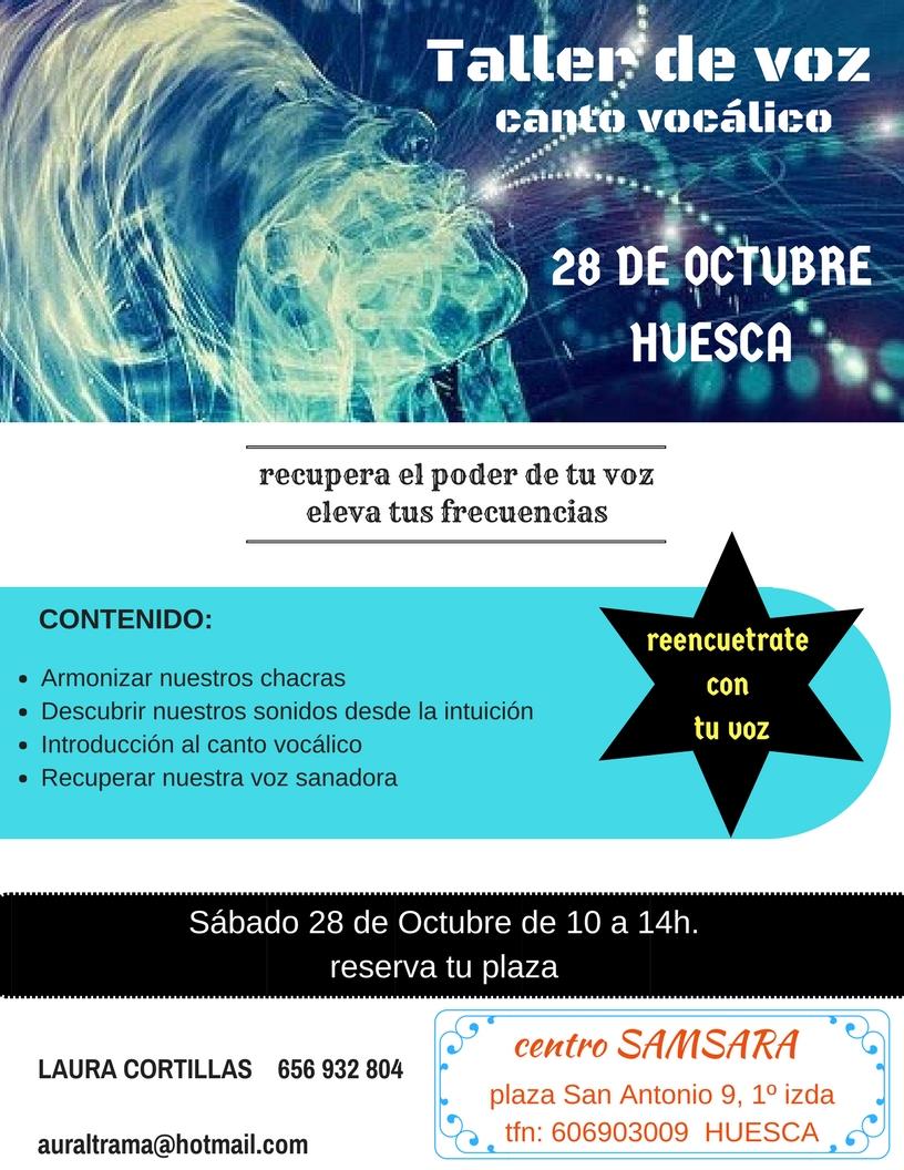 taller de voz y canto vocálico