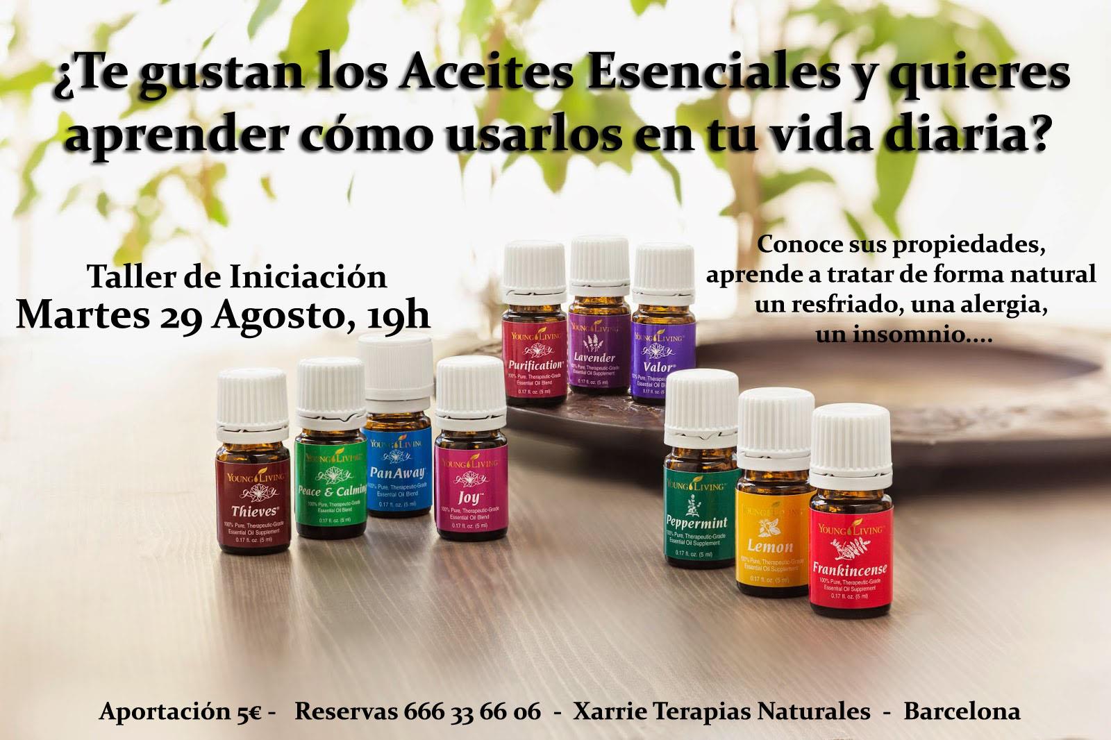 Taller el Botiquín familiar con Aceites Esenciales