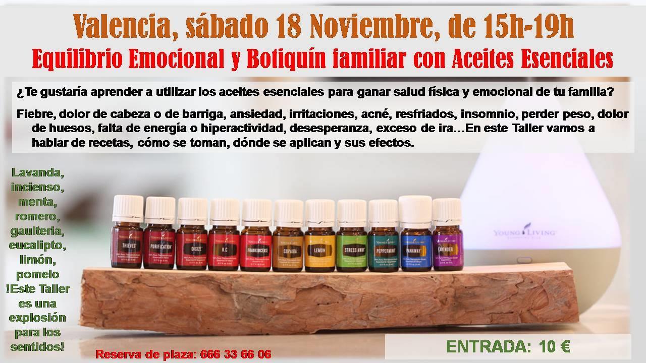 Equilibrio Emocional y Botiquín Familiar con Aceites Esenciales