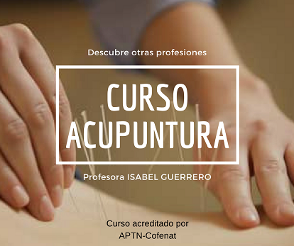CURSO ACUPUNTURA acreditado por APTN-COFENAT