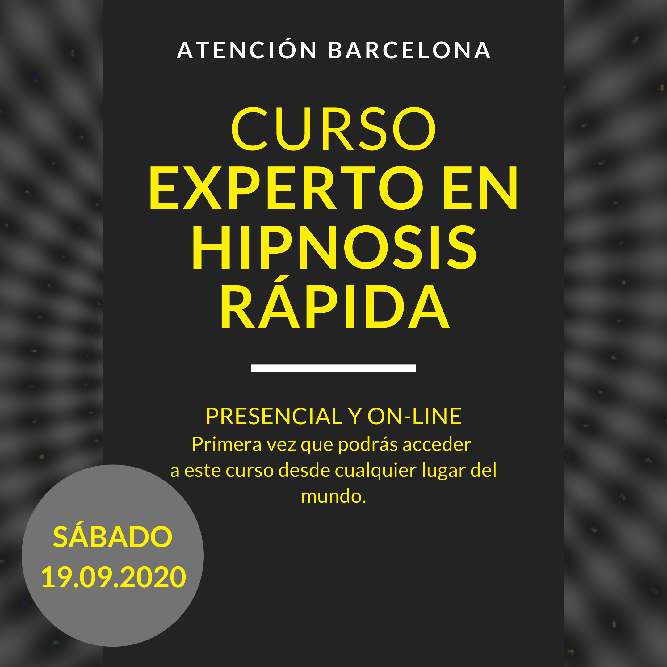 Formación experto en hipnosis rápida