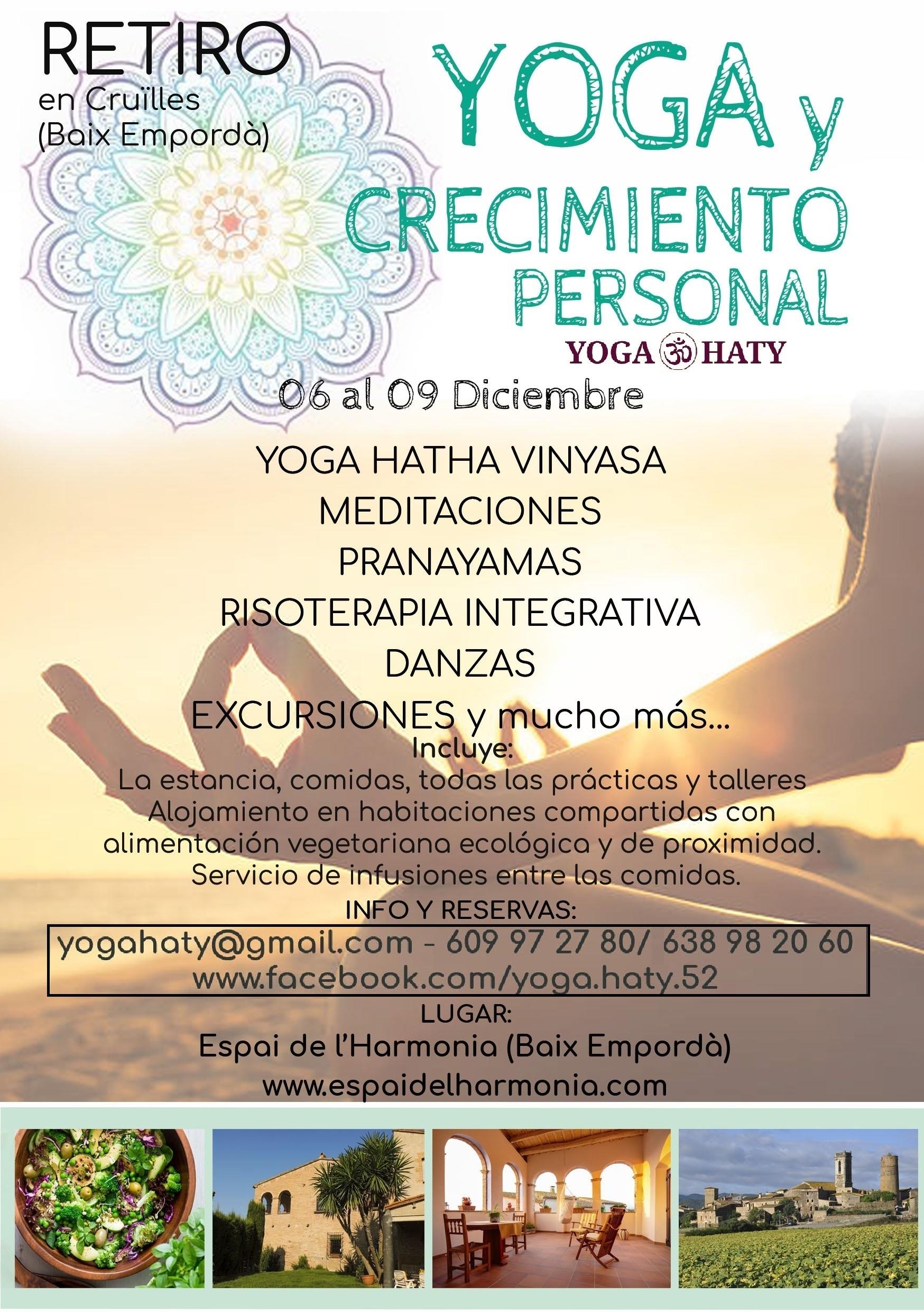 Retiro de Yoga y Crecimiento Personal.